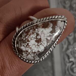 WILDHORSE JASPER 925 STERLING SILVER RING